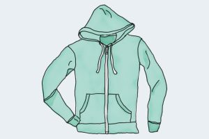 Hoodie with Zipper